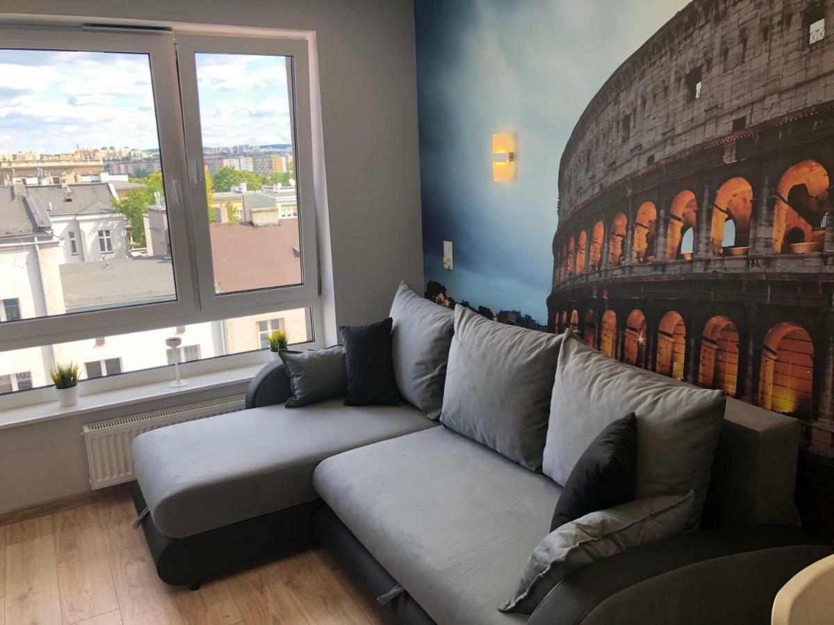 Klimatyzowany Apartament Roma Z Garazem Podziemnym Кельце Экстерьер фото